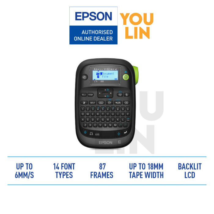 Epson LabelWorks LW-K400 Compact Label Printer