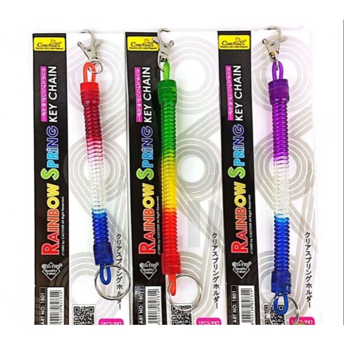 Cactus M-1801 Rainbow String Key Chain