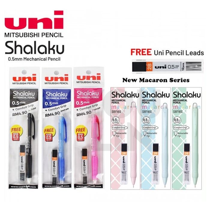 UNI M5-100 Mechanical Pencil + Pencil Lead 0.5MM