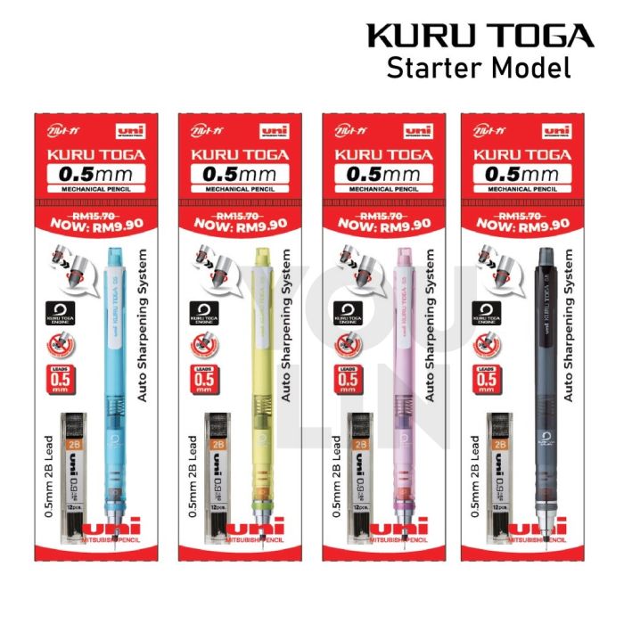 UNI M5-450T Mechanical Pencil + Pencil Lead 0.5MM