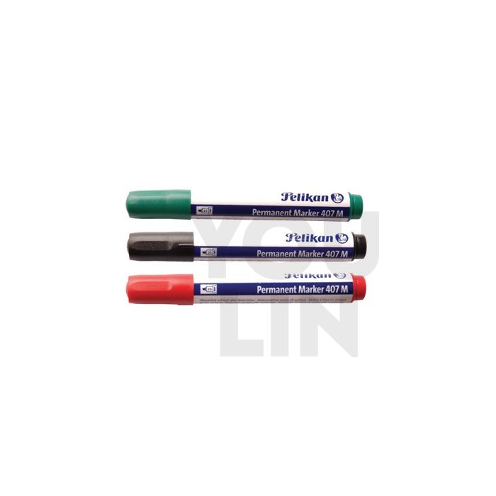 PELIKAN 407M (90) PERMANENT MARKER - BLUE