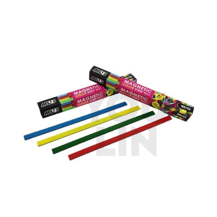 APLUS MB-200 Super Strong Colour Magnetic Bar 12pc/box