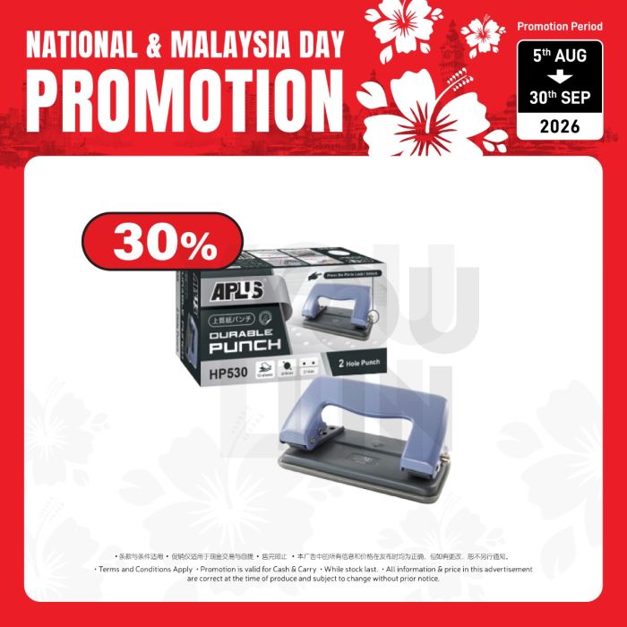 APLUS HP530 Two Hole Punch / Puncher 