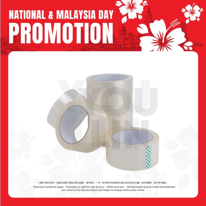 ACE OPP Tape Clear 48mm x 80y