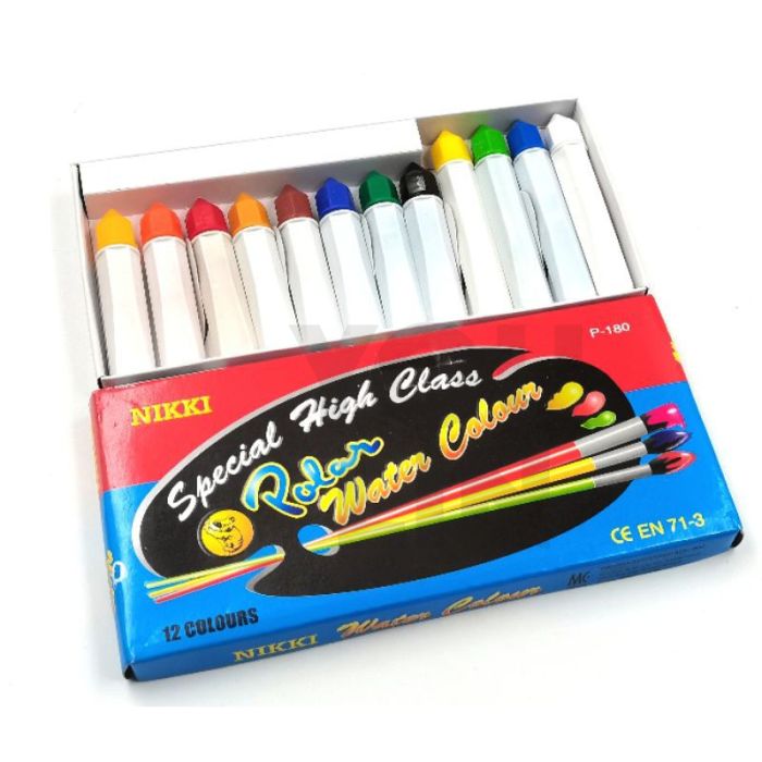 Nikki P-180 Water Colour 12 Colour