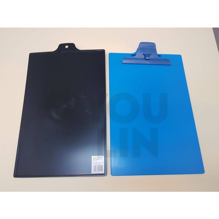 Niso 8263 Plastic Jumbo Clip Board F4