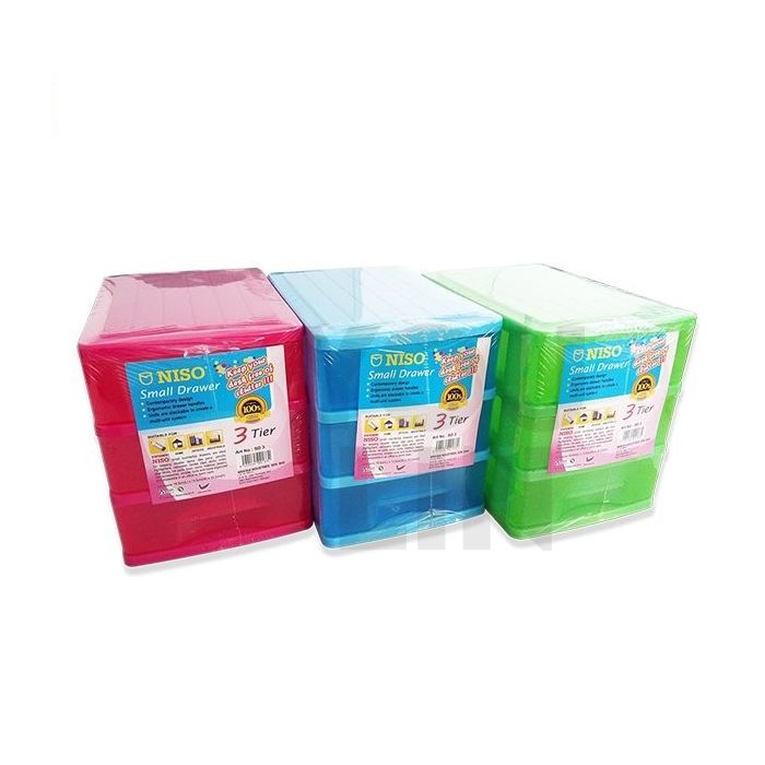 Niso SD-3 3 Tier Small Drawer