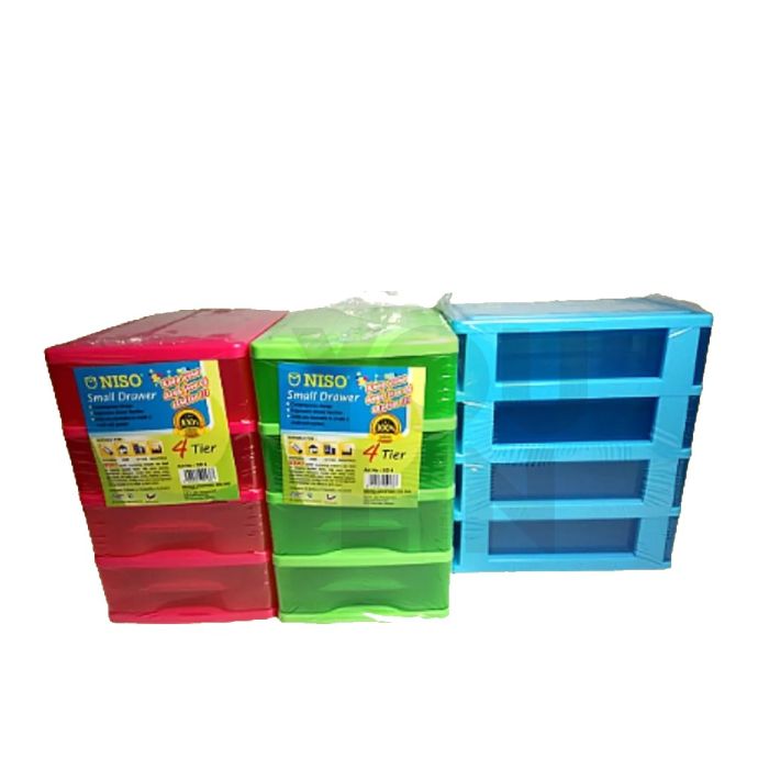 Niso SD-4 4 Tier Small Drawer