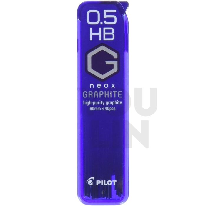 PILOT Pencil Leads 0.5 "Graphite" HB (PHRF5G-20-HB)