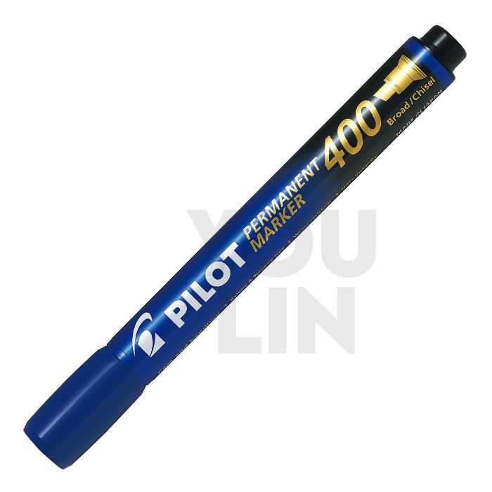 PILOT Sca-400 Permanent Marker Chisel - Blue
