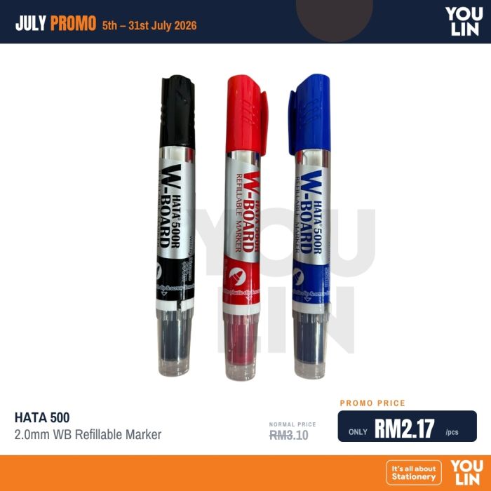 Hata 500R Whiteboard Refillable Marker