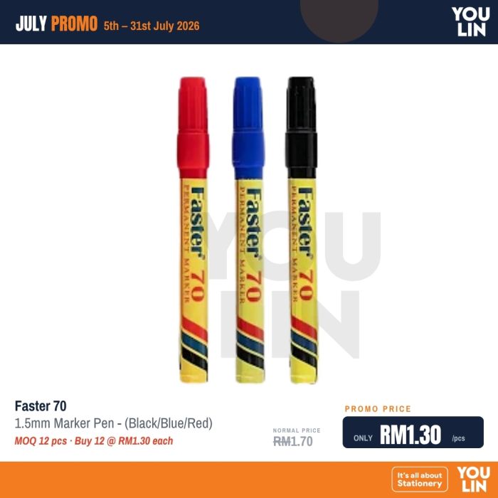 Faster 70 Permanent Marker Pen