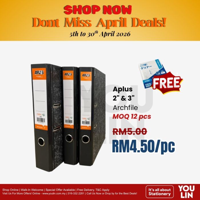 Aplus 3" (75mm) Arch File