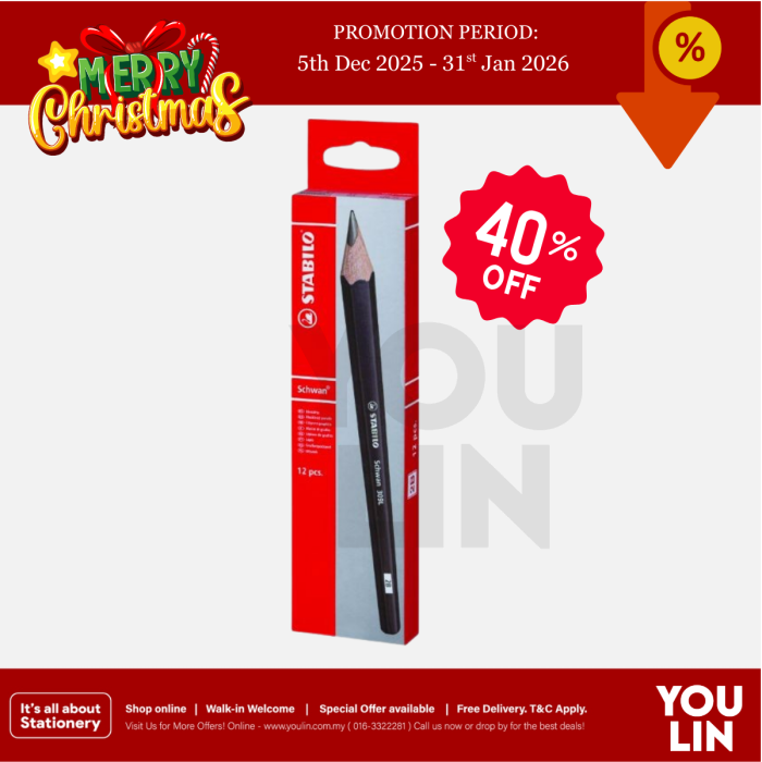 STABILO 309L 2B Pencil 12PCS/Box