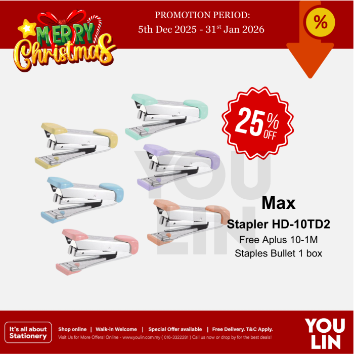 MAX Stapler HD-10TD2