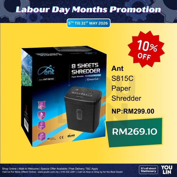 ANT S815C Paper Shredder