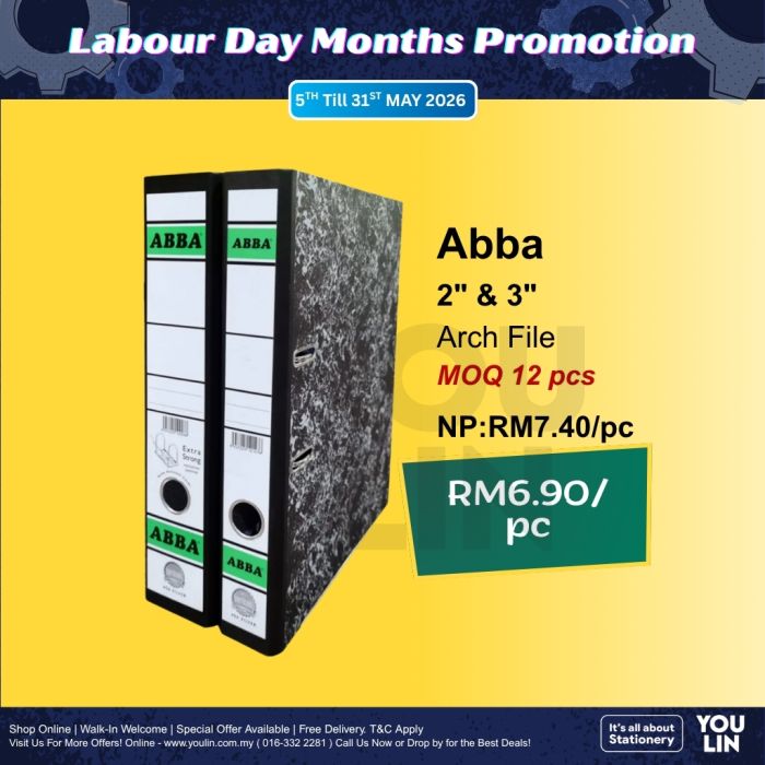 ABBA 3''(75mm) 404 FC Silver Arch File 