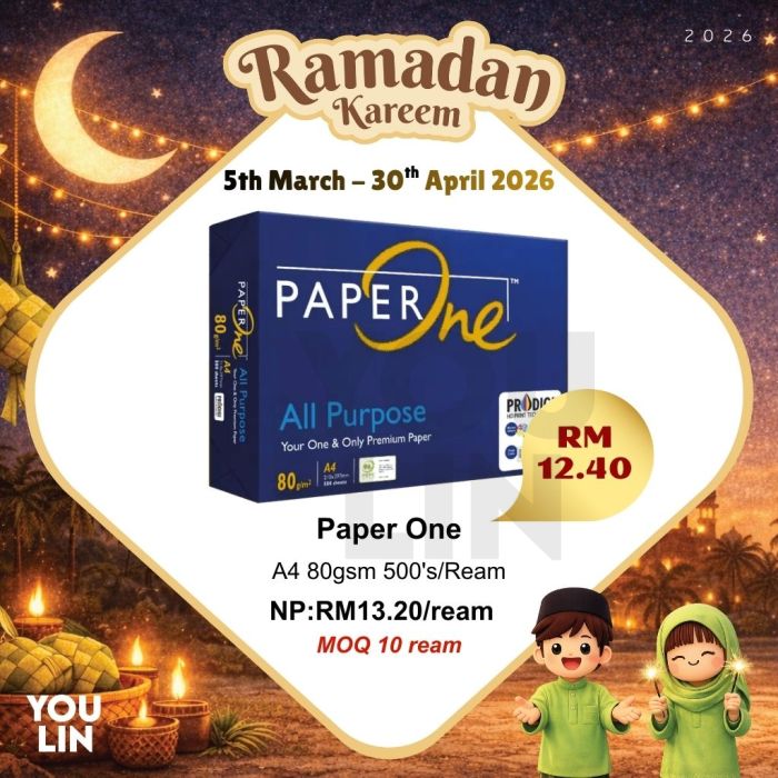 PaperOne 80gsm A4 Paper 500's/ream