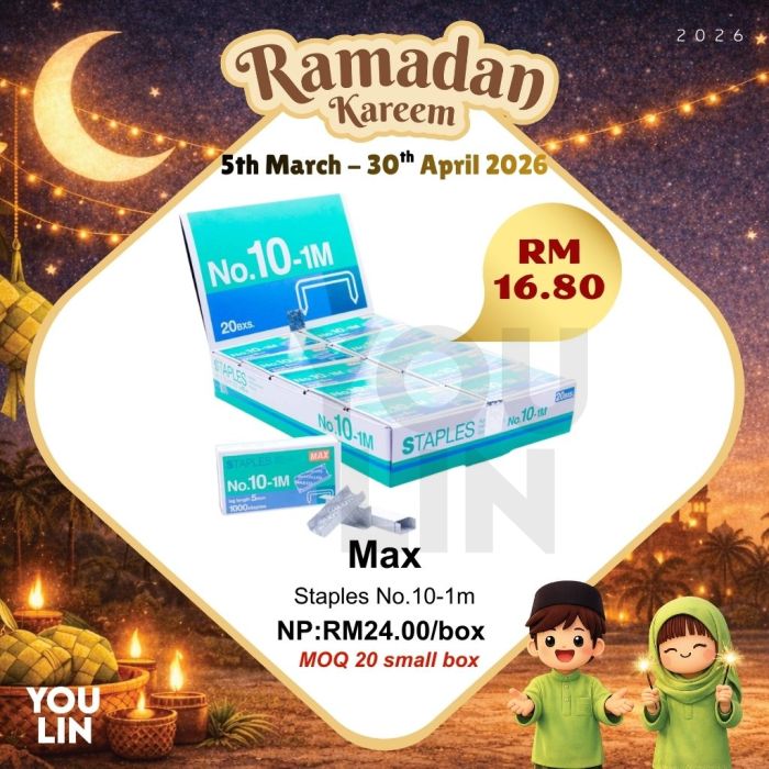 Max Staples (Stapler Bullet) NO.10-1M 