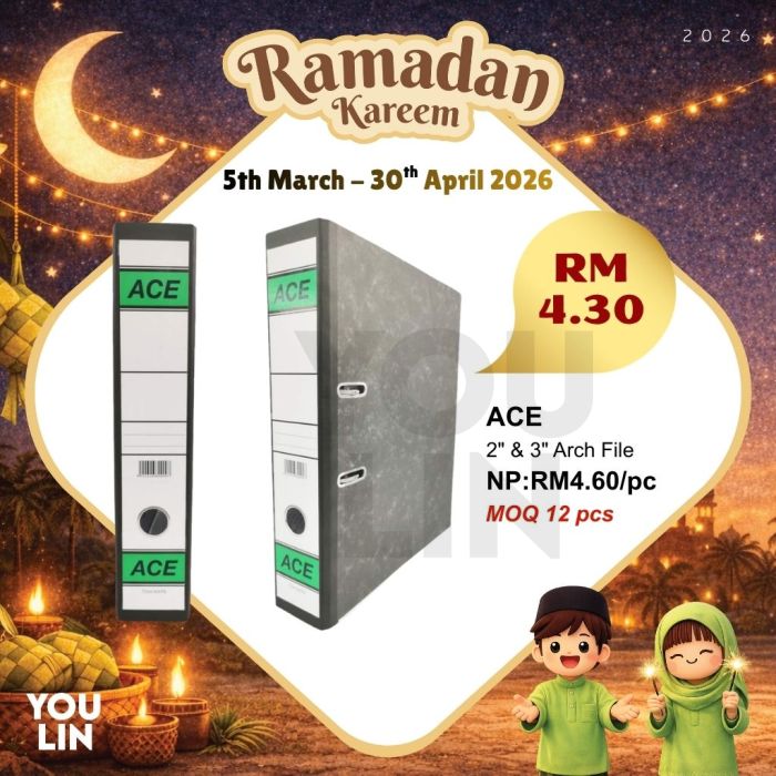 ACE 2''(50mm) FC Lever Arch File 