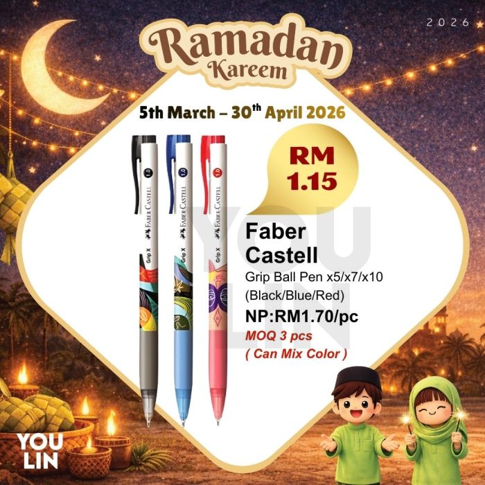 Faber Castell 1.0mm Grip X10 Ball Pen