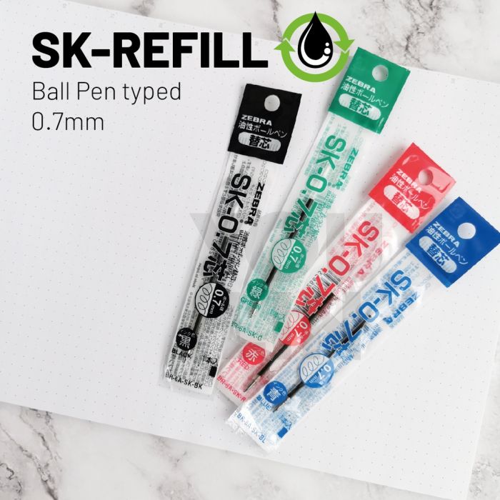 Zebra SK-0.7 Ball Pen Refill 0.7MM