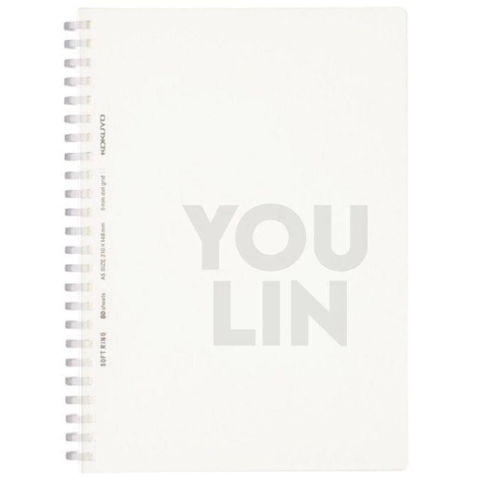 Kokuyo Soft Ring Dotted Notebook