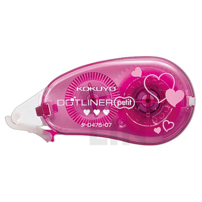 Kokuyo Dotliner Petit Tape Glue - Heart 