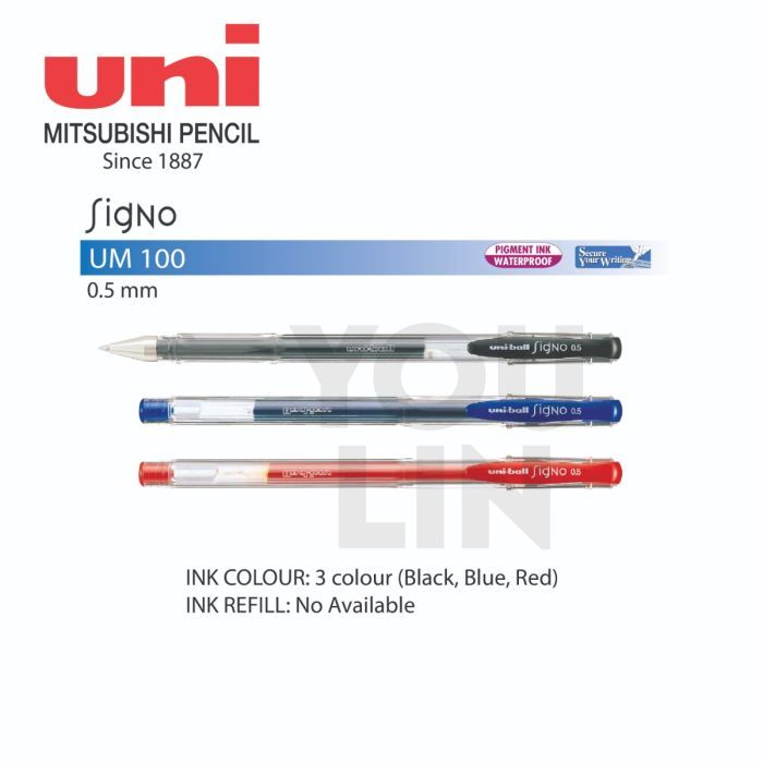 UNI UM100 0.5MM Signo Gel Pen