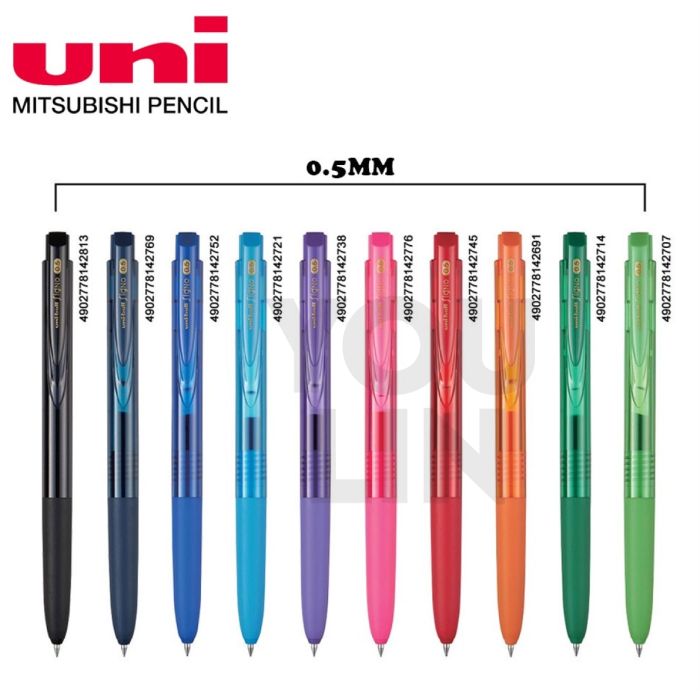 UNI UMN-155N Signo RT1 Gel Roller Pen 0.5MM