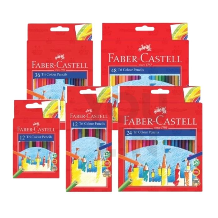 Faber Castell Tri-Colour Pencil
