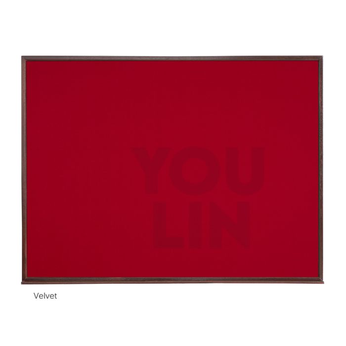 WriteBest Aluminum Frame Velvet Notice Board