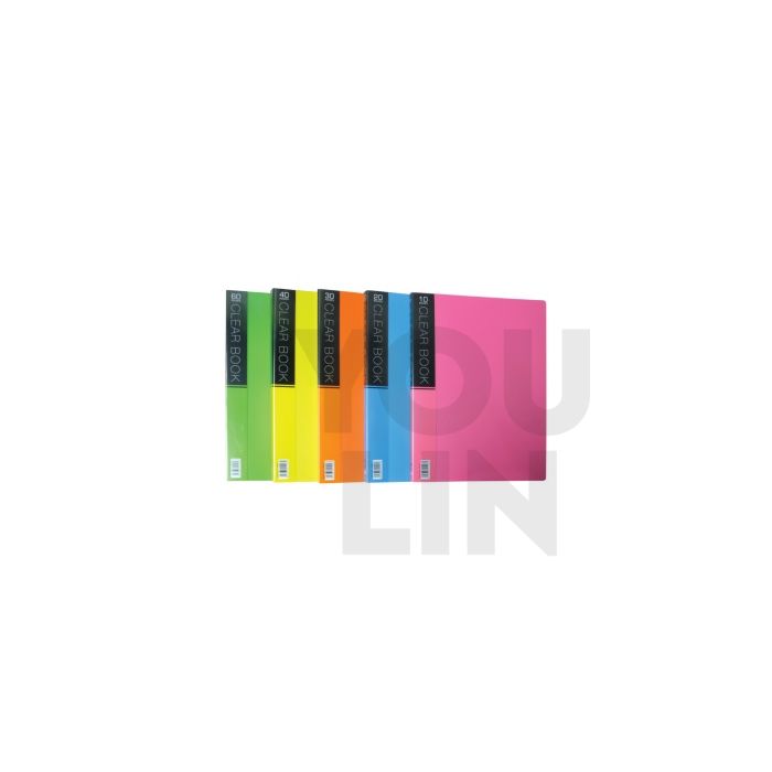 CBE VK10-60 A4 10-60 Pockets Merry Colour Clear Book