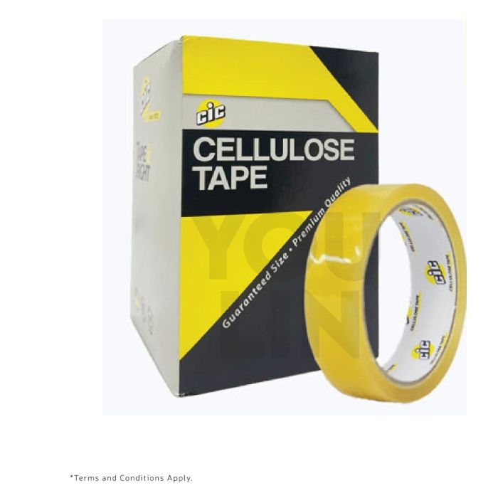 CIC Cellulose Tape 24mm x 40y