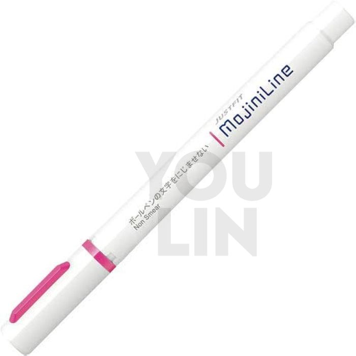 Zebra WKS22-P Justfit Mojiniline Highlighter - Pink