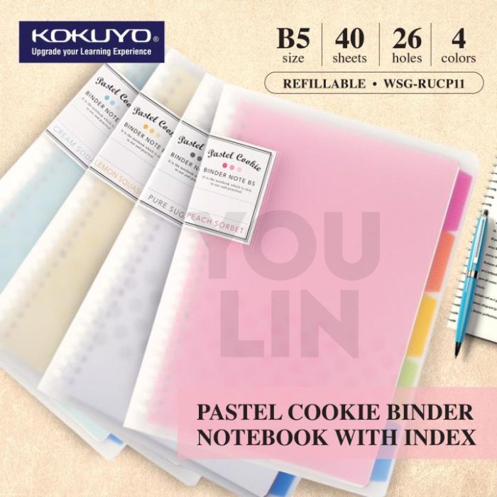 Kokuyo WSG-RUCP11 Binder Notebook B5