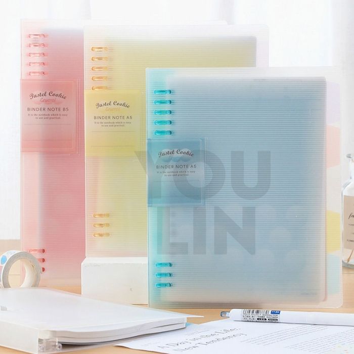 Kokuyo WSG-RUYP60 Cookies Layered Binder NOTEBOOK A4