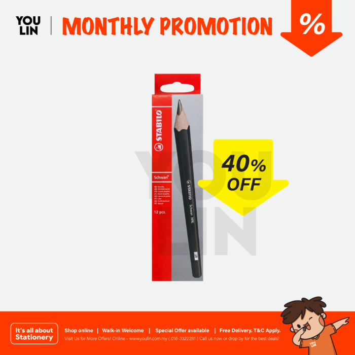 STABILO 309L 2B Pencil 12PCS/Box