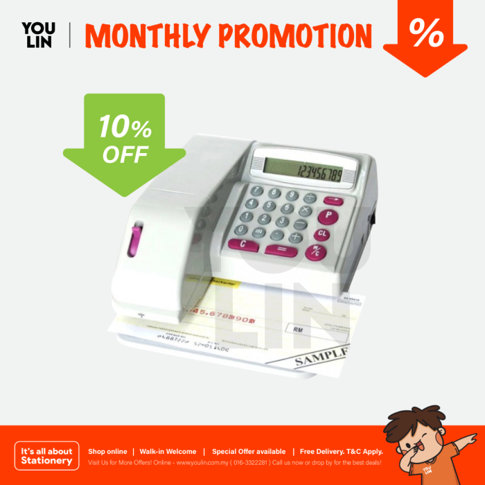 TIMI EC-100 Electronic Cheque writer