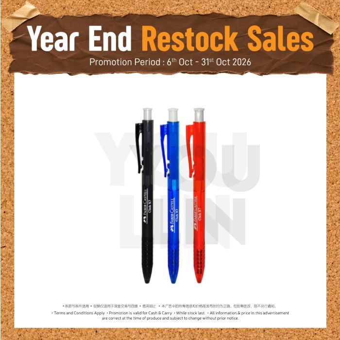 Faber Castell 0.5MM Click X5 Ball Pen