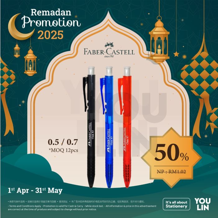 Faber Castell 0.5MM Click X5 Ball Pen
