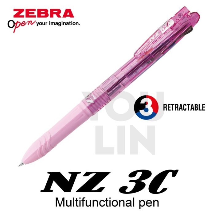 Zebra NZ 3C Multi Colors Ball Pen 0.7MM