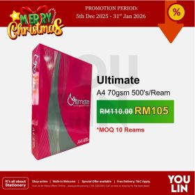 Ultimate 70gsm A4 Paper 500's/ream