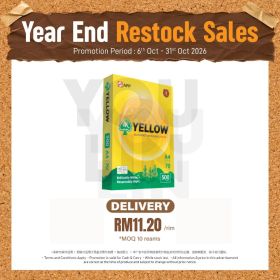 IK Yellow 70gsm A4 Paper - 500's/ream