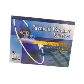 STANDARD 2 X 50'S 2PLY NCR PAYMENT VOUCHER