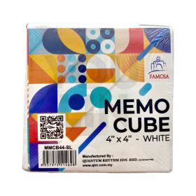 FAMOSA WHITE MEMO CUBE