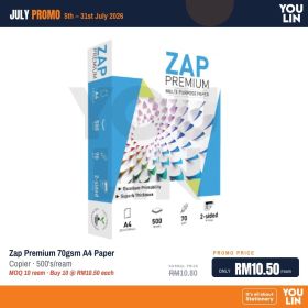 ZAP PREMIUM A4 70GM PHOTOSTAT PAPER 500'S