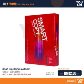 Smart Copy 80gsm A4 Paper 500's