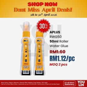 Aplus Roller Water Glue 50ml