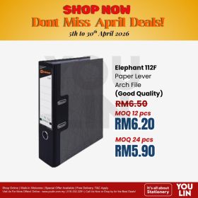 Elephant 112F 3'' Lever Arch File